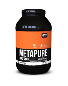 Сывороточный протеин Metapure Zero Carb вкус Страчателла 908 гр Qnt