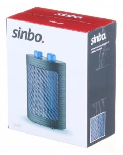 Тепловентилятор SFH 6927 1500 Вт термостат керамический нагреватель чёрный синий Sinbo