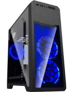 Корпус ATX G563 Без БП чёрный Gamemax