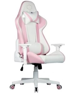Кресло для геймеров Caliber R1S Gaming белый розовый Cooler master