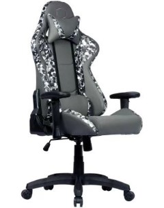 Кресло для геймеров Caliber R1S Gaming чёрный серый Cooler master