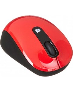 Мышь беспроводная Sculpt Mobile Mouse красный чёрный USB 43U 00026 Microsoft