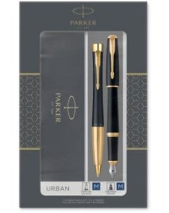 Набор ручек Urban Core FK200 CW2093381 Muted Black GT сталь нержавеющая подар кор ручка перьевая руч Parker