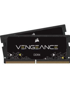 Память DDR4 2x16Gb 3200MHz CMSX32GX4M2A3200C22 Vengeance RTL PC4 25600 CL22 SO DIMM 260 pin 1 2В Corsair