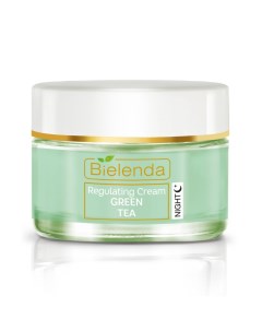 Регулирующий ночной крем для лица 50 мл Green Tea Bielenda