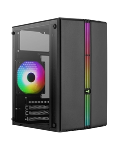 Корпус MicroATX Minitower AeroCool EVO Mini-G-BK-v1 Black Aerocool