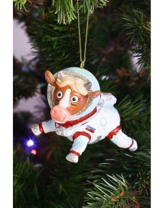 Новогоднее украшение Кролик девочка Веселые фигуристы Holiday classics