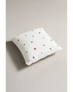 Подушка декоративная с вышивкой Stars Red Coincasa