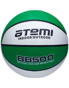Мяч баскетбольный размер 5 резина 8 панелей BB500 окружность 68 71 см клееный Atemi
