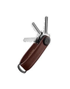 Ключница Key Organiser Saffiano Leather бордовый Orbitkey