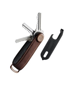 Ключница Leather Key Organiser Multitool V2 коричневый Orbitkey