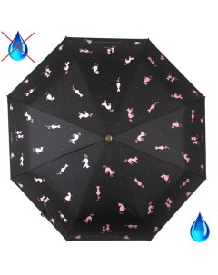 Зонт женский 21042 FJ черный Flioraj