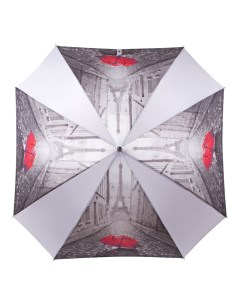 Зонт женский 290401 FJ серый Flioraj