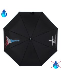 Зонт женский 100804 FJ черный Flioraj
