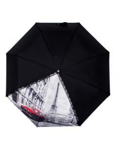 Зонт женский 100105 FJ черный Flioraj