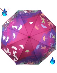 Зонт женский 121209 FJ фиолетовый Flioraj