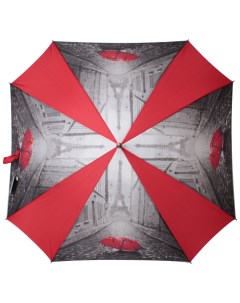 Зонт женский 290402 FJ красный Flioraj