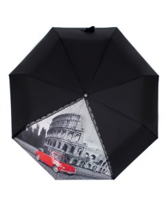 Зонт женский 100102 FJ черный Flioraj