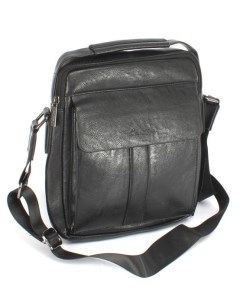 Мужская сумка планшет из экокожи L3080L 5 чёрная Cantlor
