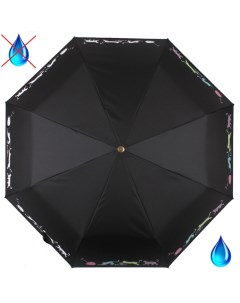 Зонт женский 21052 FJ черный Flioraj