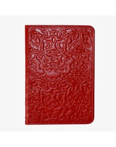 Обложка для паспорта PS01 KT77 красный Domenico morelli