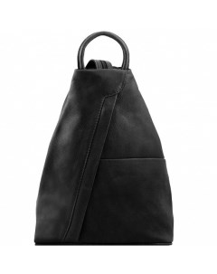 Рюкзак женский 140963 Shanghai черный Tuscany leather
