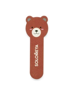 Пилка для натуральных и искусственных ногтей Медвежонок 180 220 Little Bear Nail File Bear 3 Solomeya