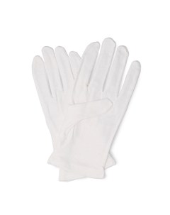 Перчатки косметические 100 хлопок в пластиковой упаковке 100 Cotton Gloves for cosmetic use 1 пара Solomeya
