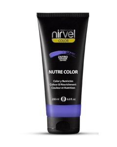 Гель Маска Nutre Color Sapphire Питательная Цвет Кармин Сапфир 200 мл Nirvel professional