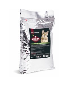 Сухой корм для кошек привередливых в питании с индейкой и ягненком Landor