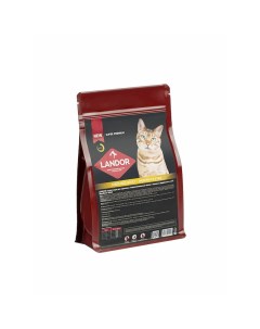 Полнорационный сухой корм для стерилизованных котов и кошек с индейкой и уткой 400 г Landor