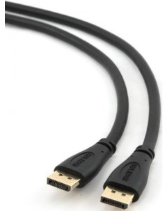 Кабель DisplayPort 4 6м C DP 15 круглый черный Kramer