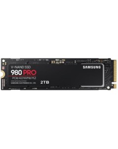 Твердотельный накопитель SSD M 2 2 Tb 990 PRO Read 7450Mb s Write 6900Mb s 3D V NAND MZ V9P2T0BW Samsung