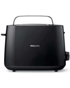 Тостер HD2581 90 чёрный Philips
