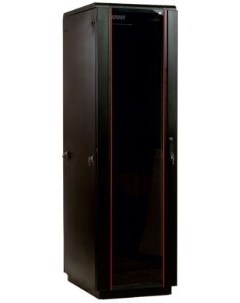 Шкаф напольный 42U ШТК М 42 8 10 1ААА 9005 800x1000mm черный Цмо