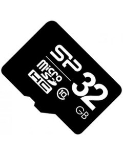 Флеш карта microSDHC 32Gb Class10 SP032GBSTHBU1V10 w o adapter Silicon power