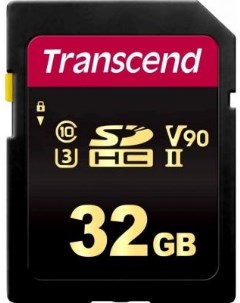 Флеш карта SD 32GB SDHC Class 10 UHS II U3 MLC TS32GSDC700S Transcend