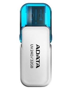 Флешка 32Gb UV240 USB 2 0 белый AUV240 32G RWH Adata