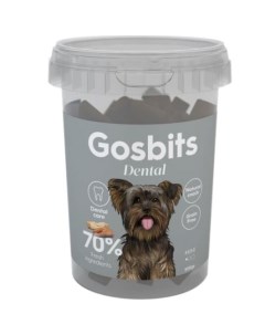 Лакомство для собак Dental Mini 300г Gosbits