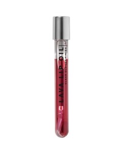 Увлажняющее двухфазное масло для губ Lava Lip Oil тон 01 прозрачный темно красный 6 мл Influence beauty