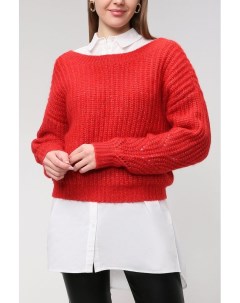 Вязаный пуловер с круглым вырезом Vero moda