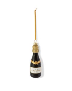 Елочная игрушка Champagne 13 см Coincasa
