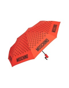 Зонт с фирменным принтом DQM allover Moschino