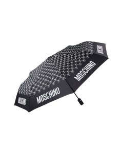 Зонт с фирменным принтом DQM allover Moschino