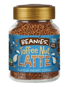Кофе растворимый со вкусом орехово кофейной ириски Beanies flavoured coffee