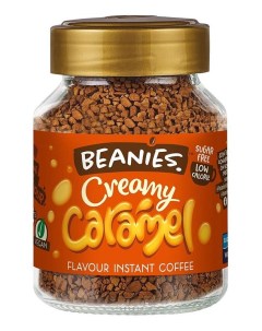 Кофе растворимый со вкусом сливочной карамели Beanies flavoured coffee