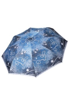 Зонт женский S 18105 2 синий Fabretti