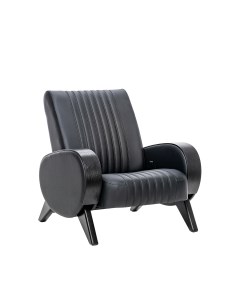 Кресло глайдер персона люкс черный 77x82x90 см Комфорт