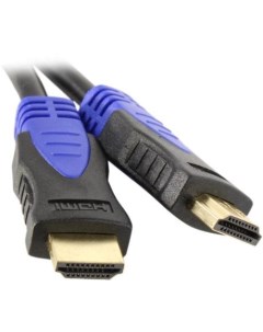 Кабель HDMI 7 5м WAVC HDMI 7 5M круглый черный Wize