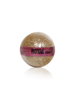 Бурлящий шар для ванны Royal Cherry 120г L'cosmetics